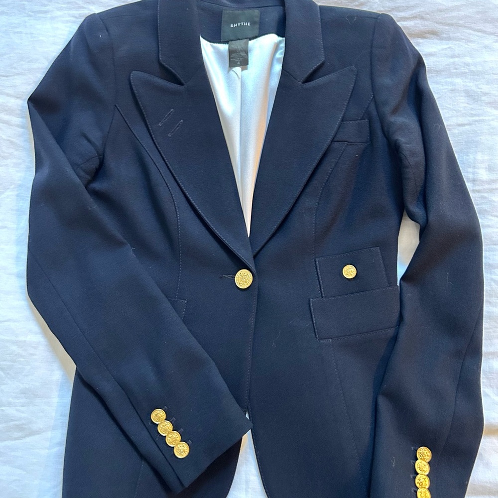 Smythe Navy Blue Blazer - like new